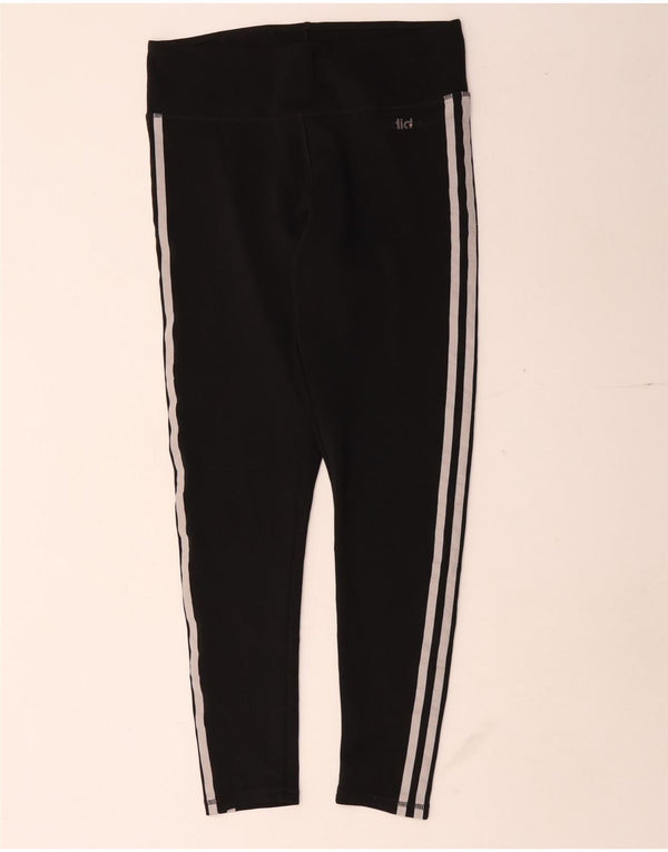 Adidas ženske Climalite Capri tajice UK 12/14 srednje crne