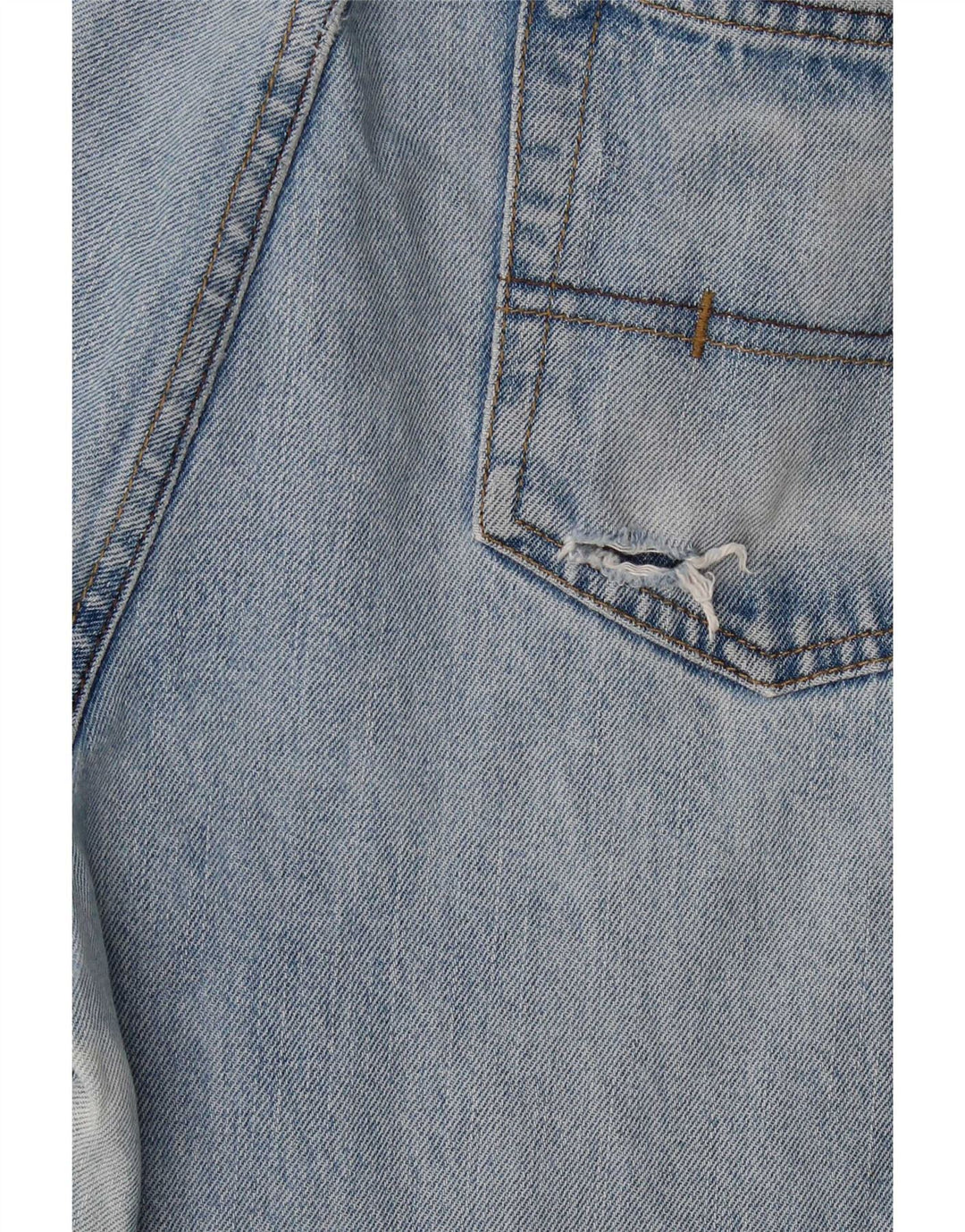 Marks & Spencer muške Blue Harbor Bootcut traperice W34 L31 Plavi pamuk