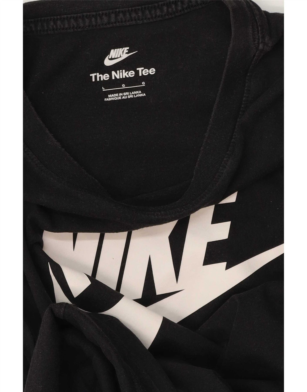 Nike muška majica s grafičkim motivima velika crna