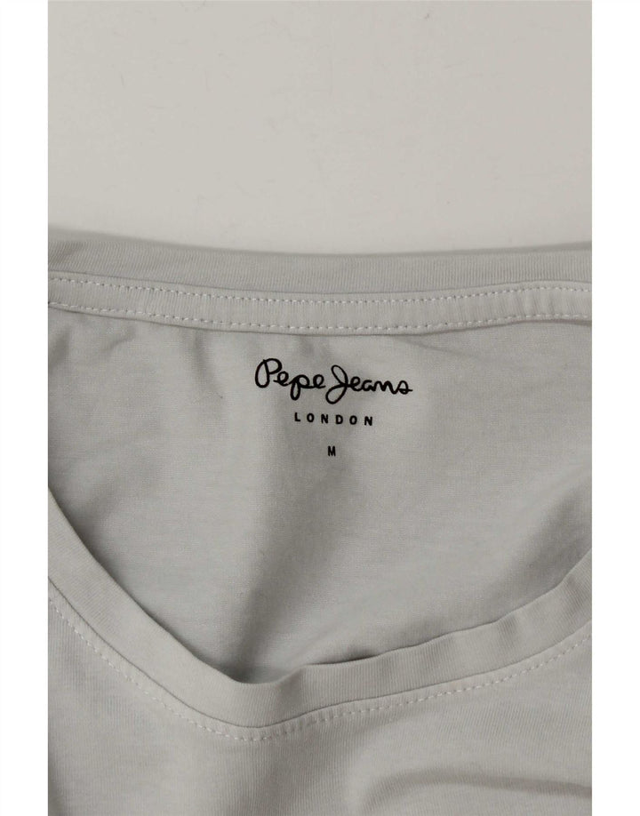 PEPE Jeans Ženska majica dugih rukava s grafikom UK 14 Srednje siva