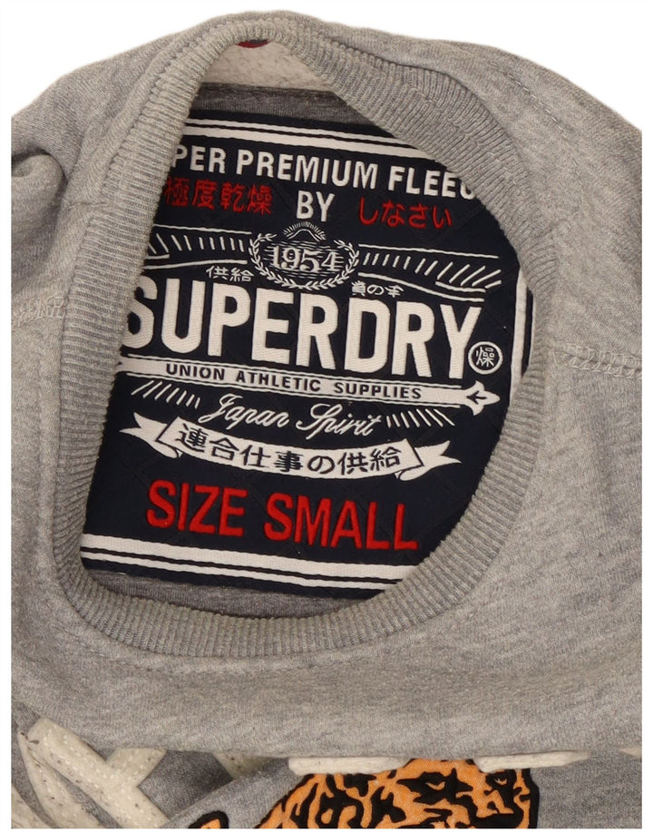 Superdry muška majica s grafičkim motivima, mali sivi pamuk