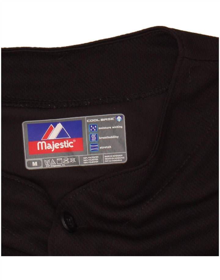 Majica od dresa MAJESTIC Boys Colorado Rockies Graphic 13-14 Years srednje crna