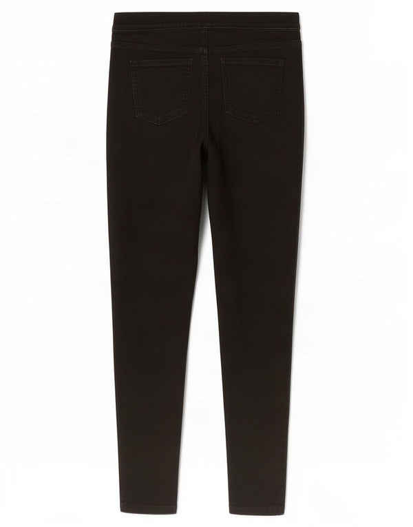Marks & Spencer ženske jegging traperice UK 10 male W28 L28 crni pamuk