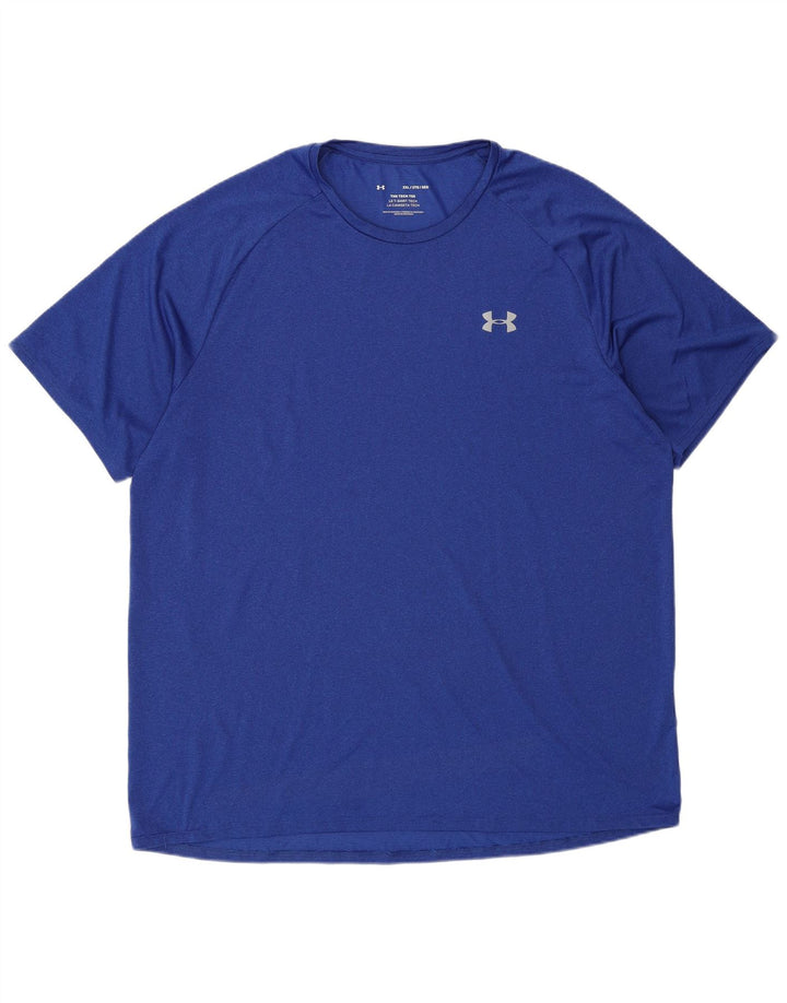 Under Armour muška majica kratkih rukava 2XL plavi poliester