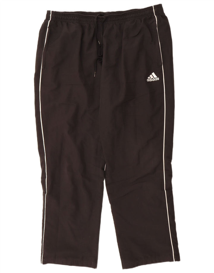 Adidas muške hlače za trenirku 2XL crni poliester