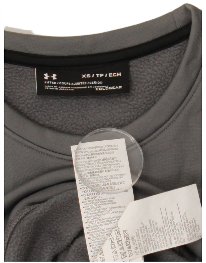 Under Armour muška majica Cold Gear XS sivi poliester
