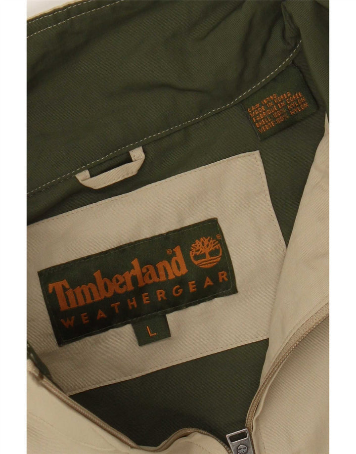 Timberland muška kišna jakna UK 40 Large Beige Nylon