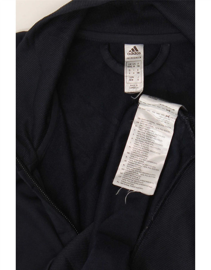 Adidas muška trenirka s grafičkim motivima, gornja jakna UK 40/42, srednje tamnoplava