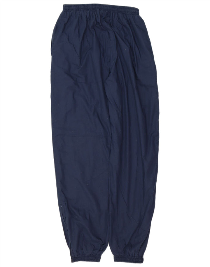 HUMMEL Mens Tracksuit Trousers Joggers Large  Navy Blue Polyester