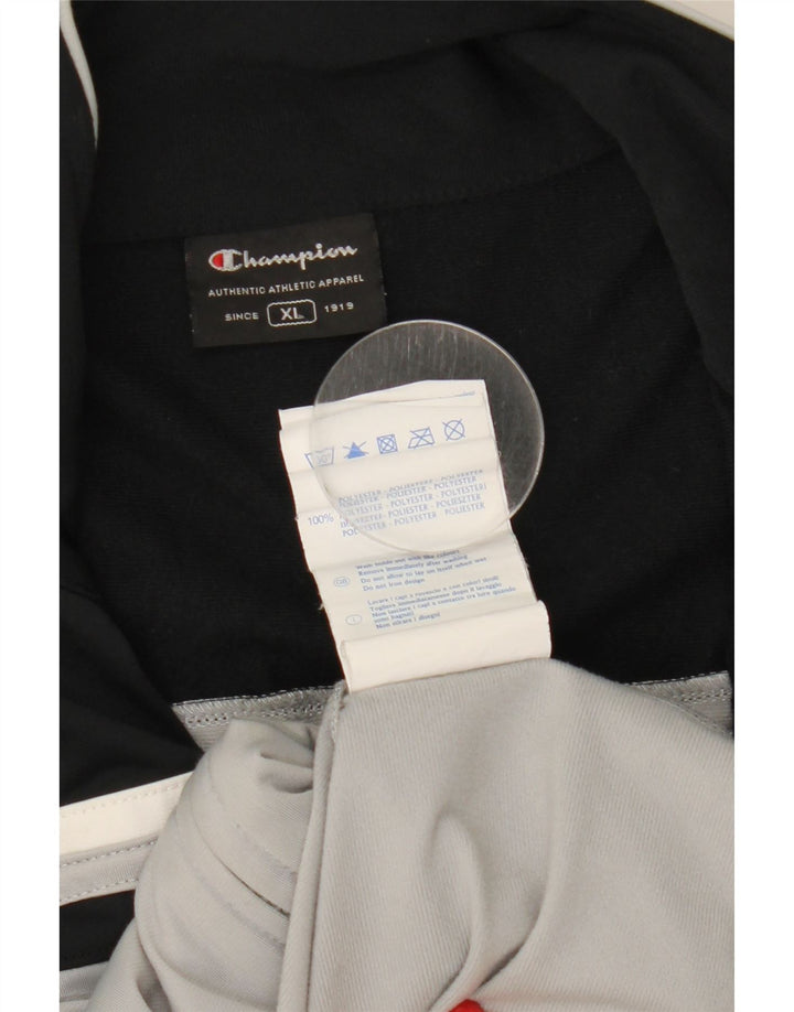 Gornja jakna muške trenirke Champion XL u sivoj boji od poliestera