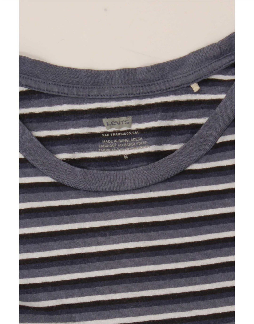 Levi's ženska majica kratkih rukava UK 12 srednje tamnoplave pruge