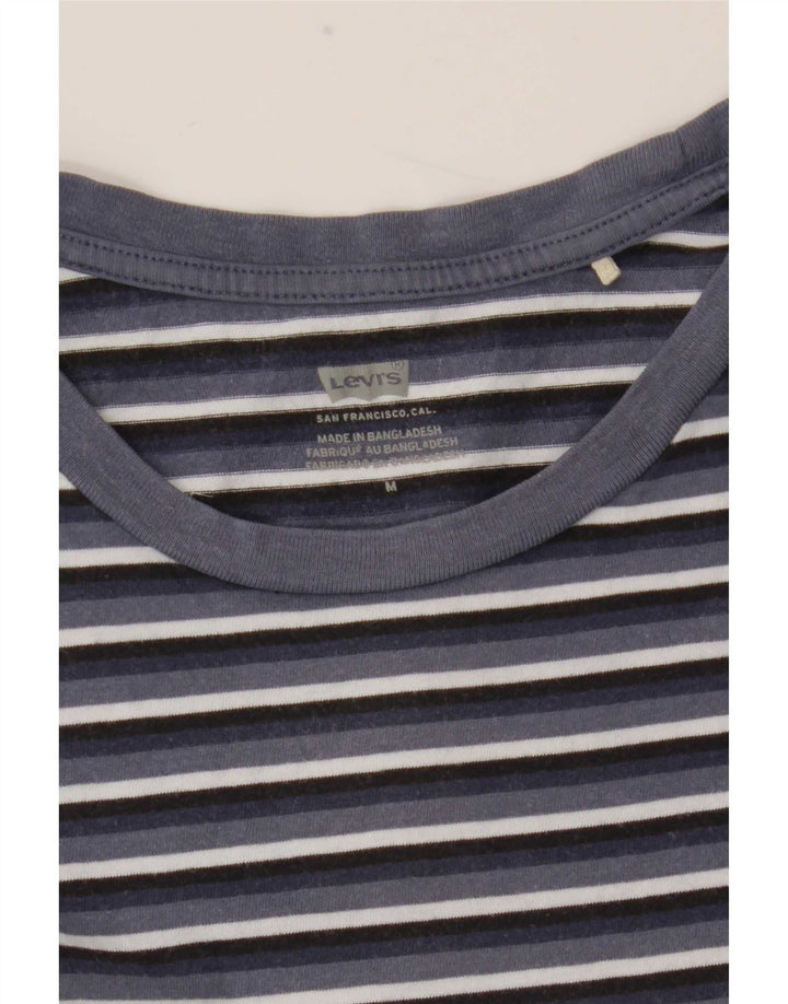 Levi's ženska majica kratkih rukava UK 12 srednje tamnoplave pruge
