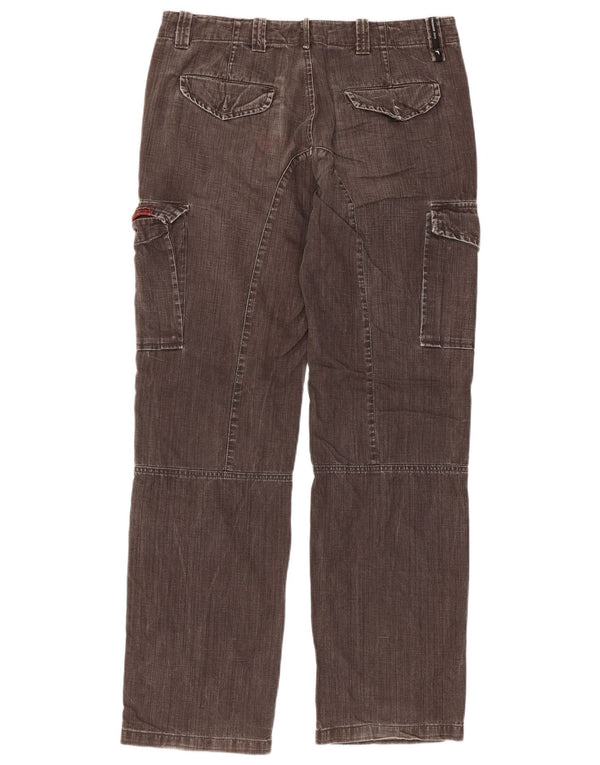 Trussardi Jeans Muške Cargo Straight IT 50 Large W34 L32 Sivi pamuk