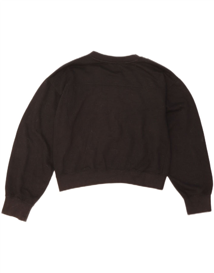 ZARA ženski kratki kratki džemper UK 10 Small Black