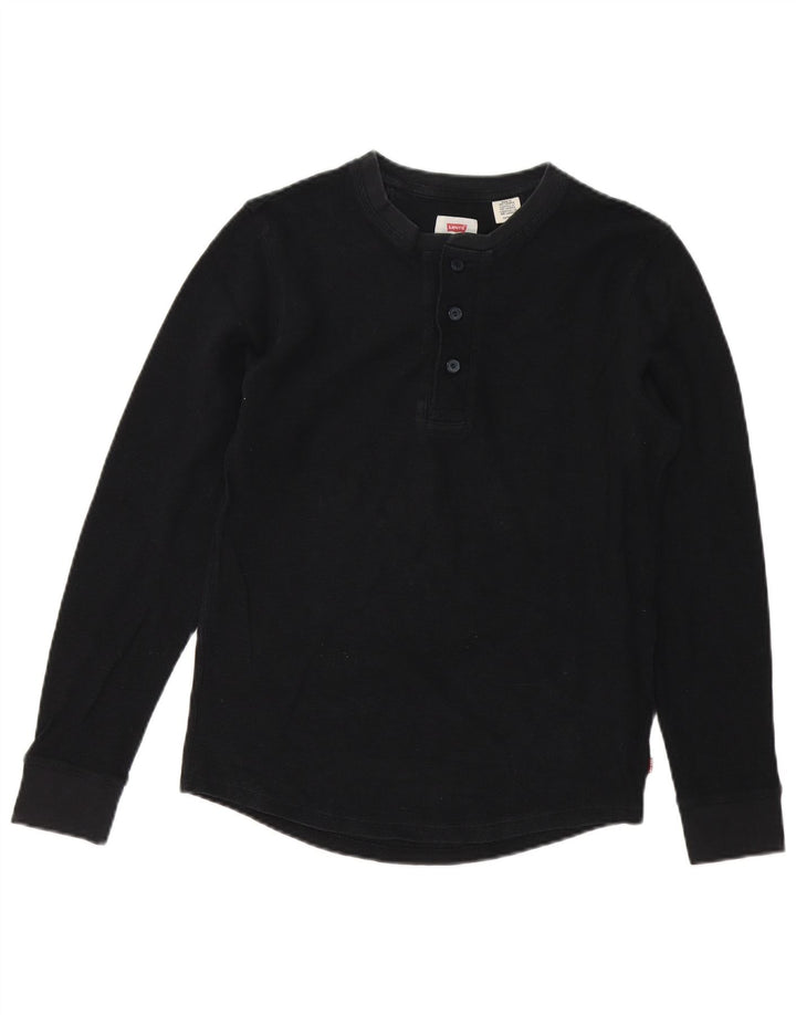 Levi's muška majica dugih rukava XS crni pamuk