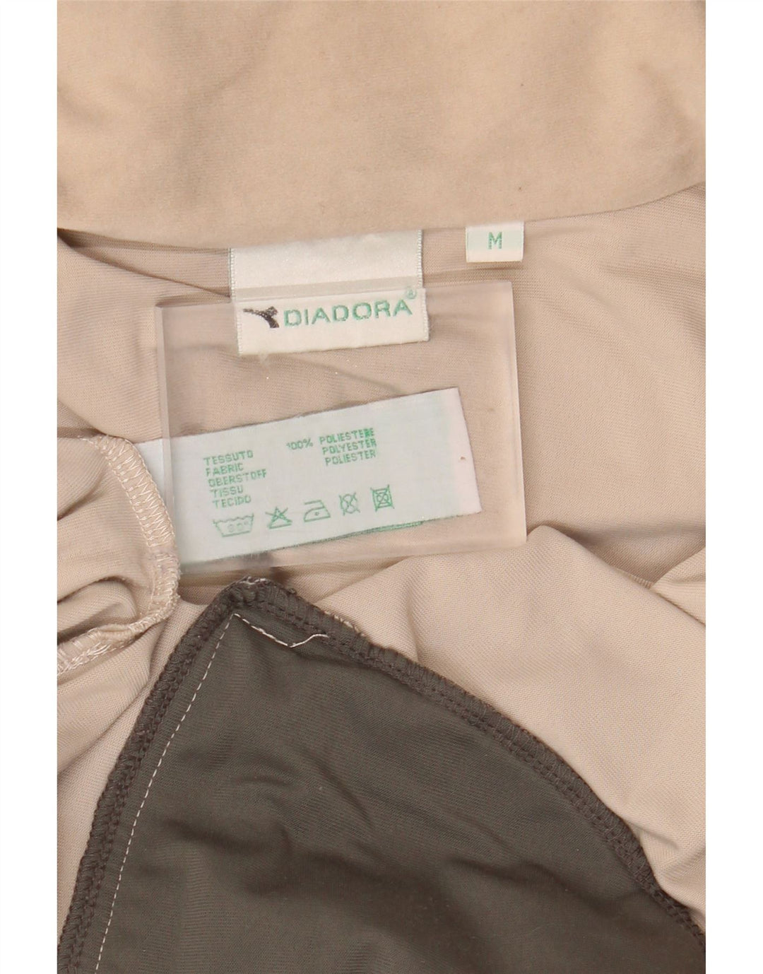 DIADORA Ženska prevelika gornja jakna trenirke UK 14 srednje bež boje