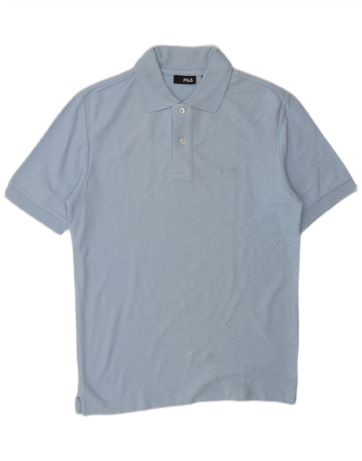 FILA Muška polo majica Mala plava pamučna