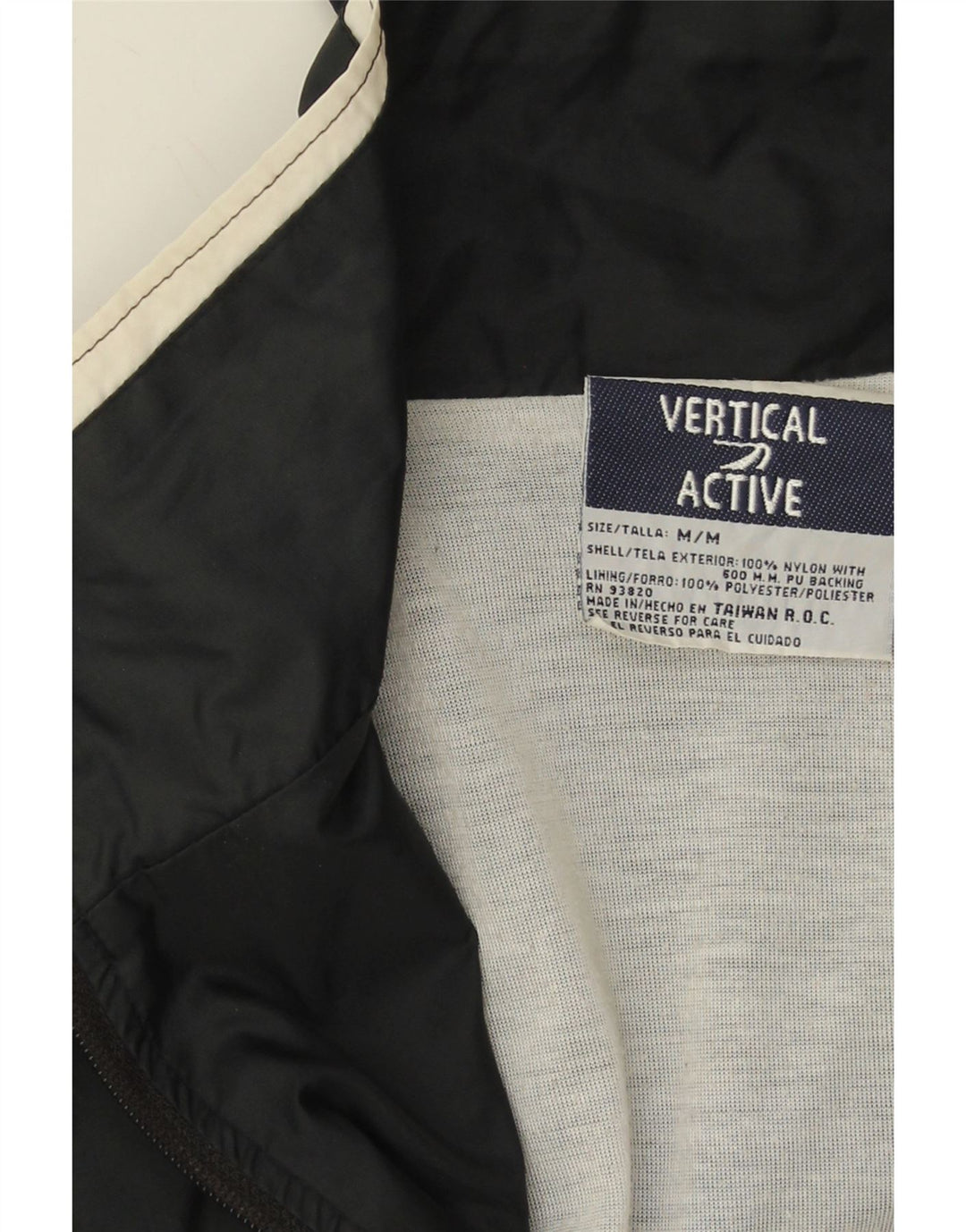 VERTICAL Muška gornja jakna trenirke srednje crne boje, najlon