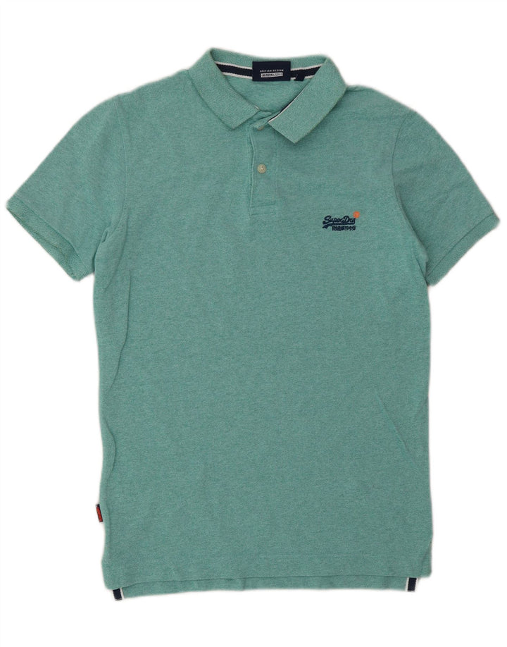 SUPERDRY muška polo majica mala zelena pamuk