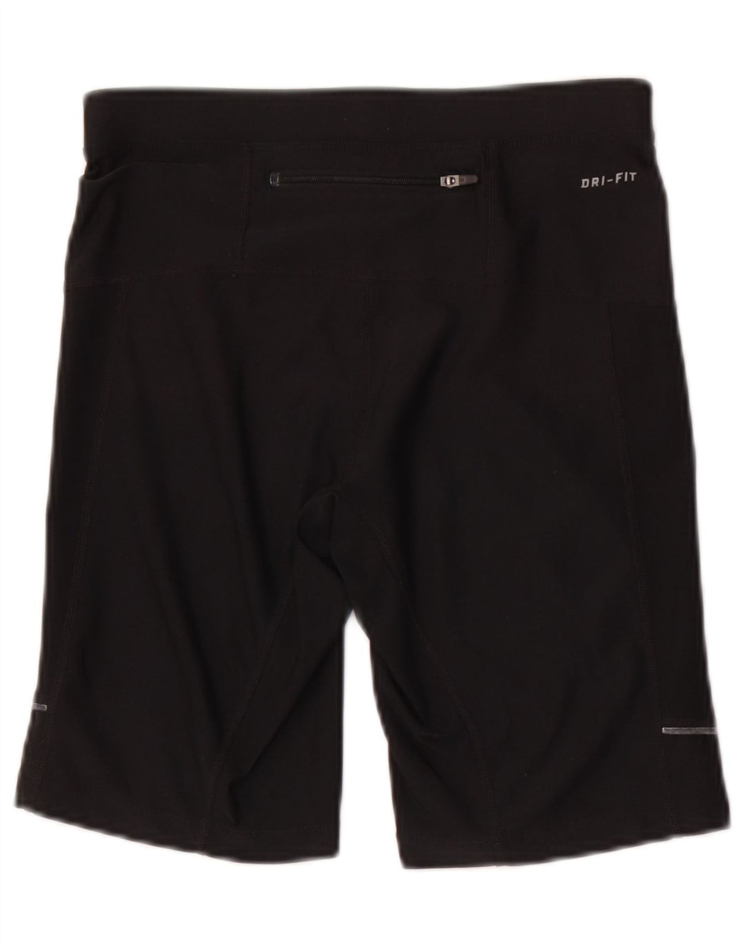 Nike Ženske Dri Fit Sportske Kratke Hlače UK 8 Mali crni poliester