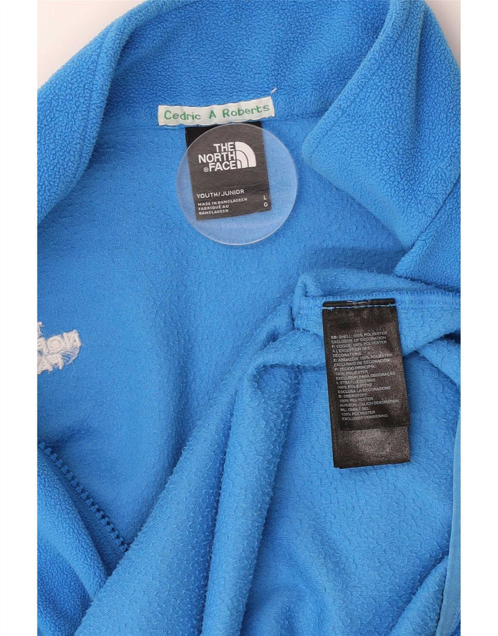 The North Face Boys jakna od flisa od 11-12 godina, veliki plavi poliester