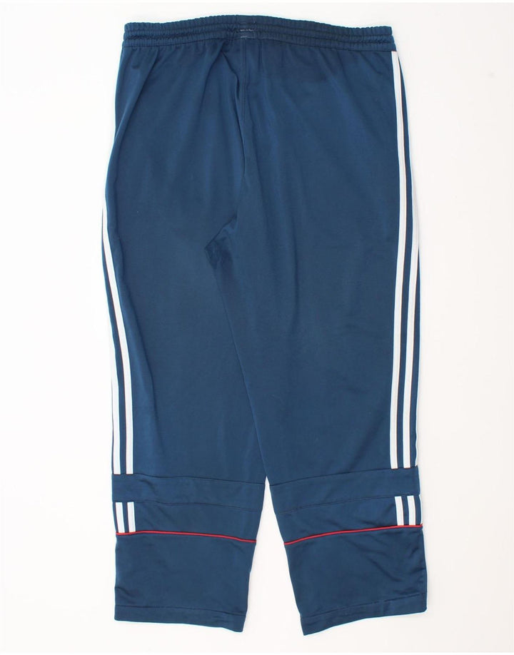 Adidas muške hlače za trenirku UK 40/42 Srednje plavi poliester