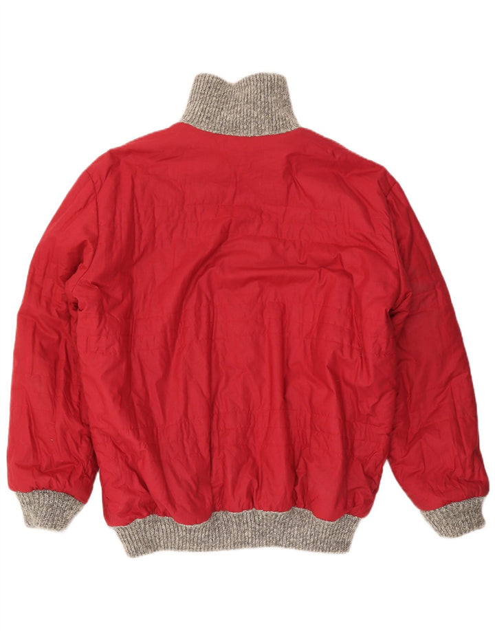 Silvy muška pletena jakna na dvije strane UK 40 Large Grey Geometric