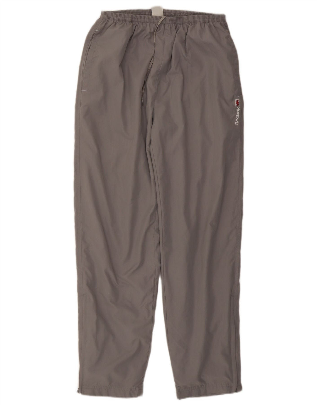 REEBOK Ženska trenirka Hlače Joggers UK 14 Veliki sivi poliester