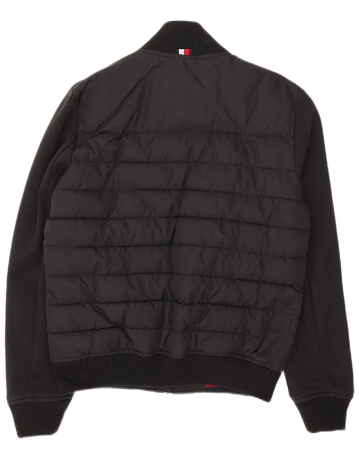 Tommy Hilfiger muška bomber podstavljena jakna UK 36 Mala crna