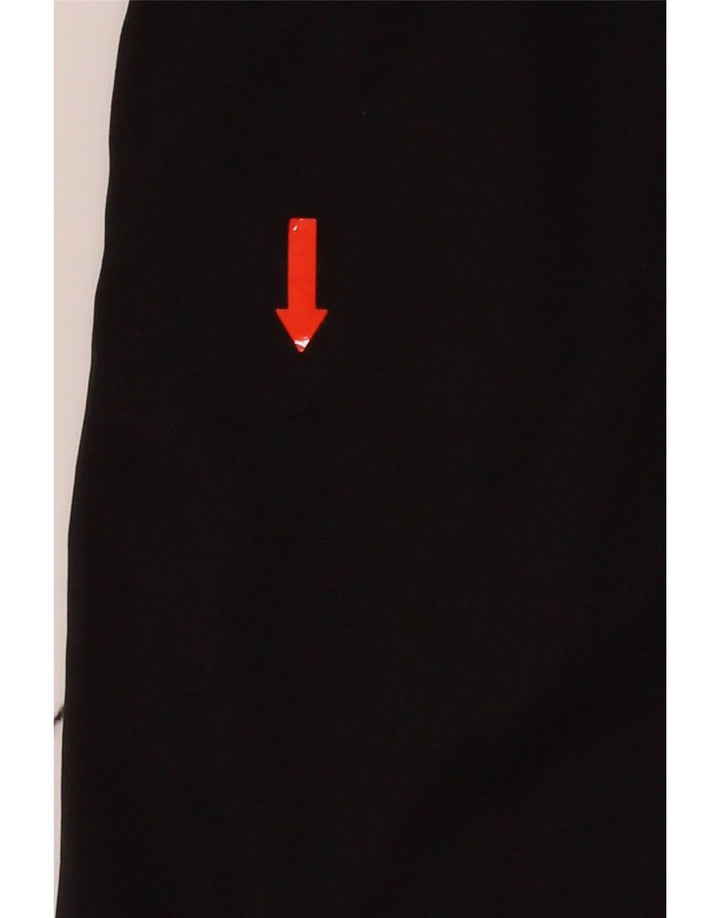 KAPPA Boys Sport Shorts 9-10 Years Large Black Polyester Vintage Kappa and Second-Hand Kappa from Messina Hembry 