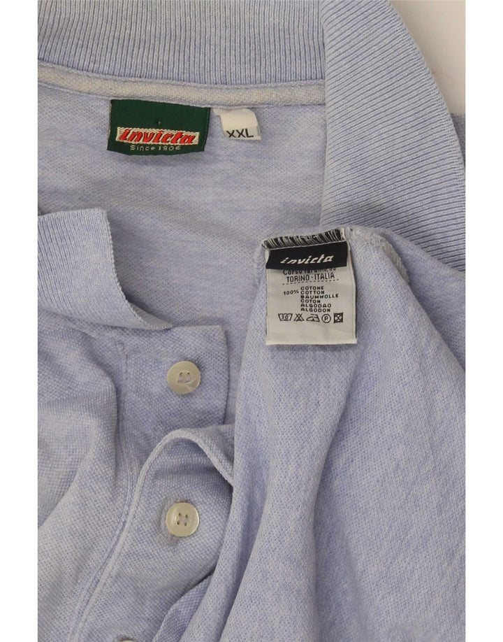 Invicta muška polo majica 2XL plavi pamuk