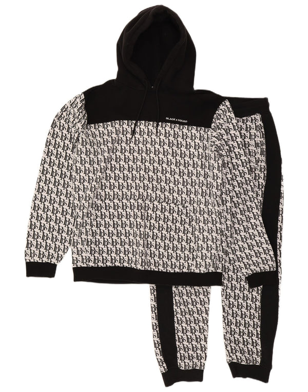 BLACK SQUAD Muška trenirka regularnog kroja Graphic XL bijele boje