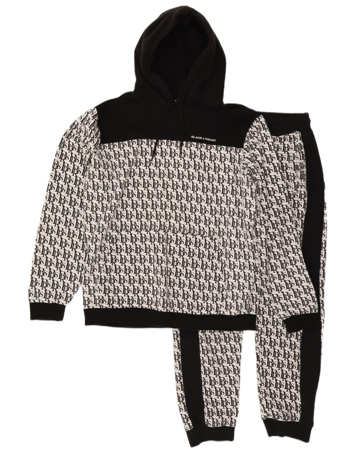 BLACK SQUAD Muška trenirka regularnog kroja Graphic XL bijele boje