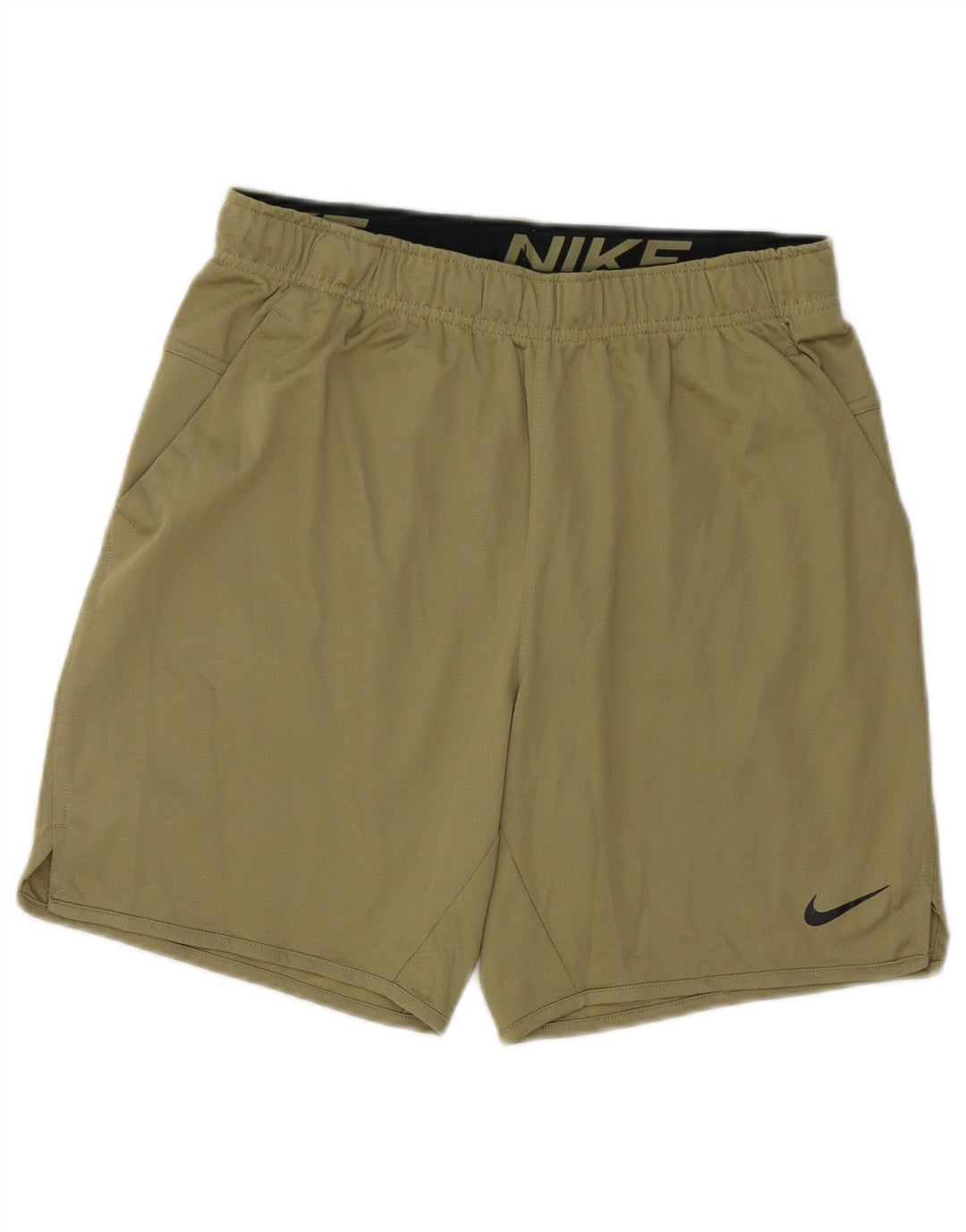 Nike muške Dri Fit sportske kratke hlače male zelene boje od poliestera