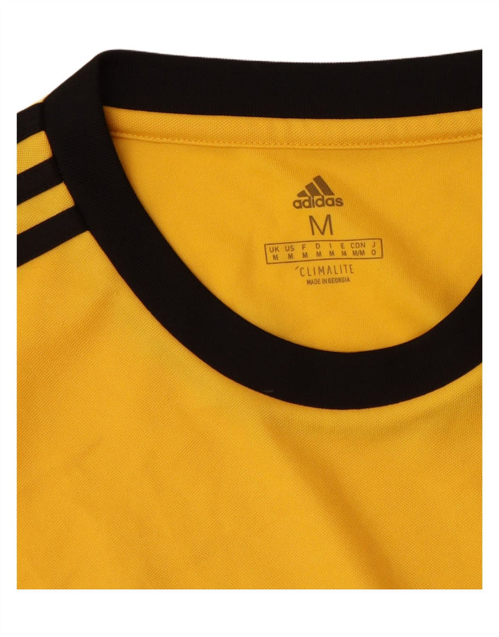 Adidas muška majica Climalite, srednji žuti poliester