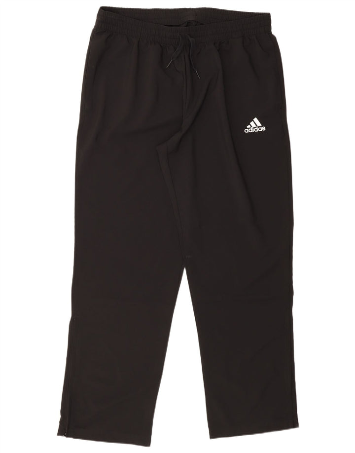 Adidas muške trenirke XL crne poliesterske hlače