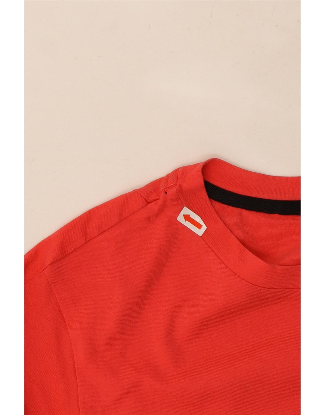 ADIDAS Ženska grafička majica kratkih rukava UK 14 Srednje crvena