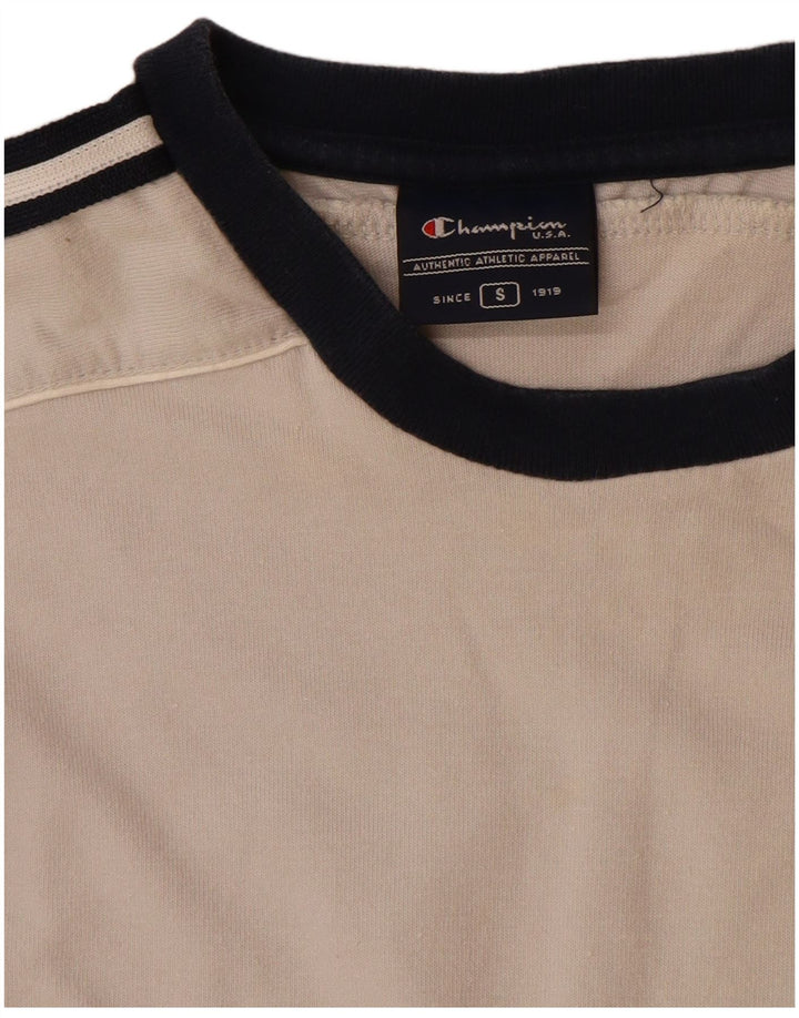 Champion, mali sivi pamuk, gornji dio muške grafičke majice kratkih rukava