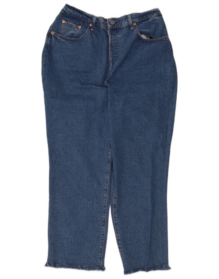 Levi's skraćene ženske traperice W34 L26 plave