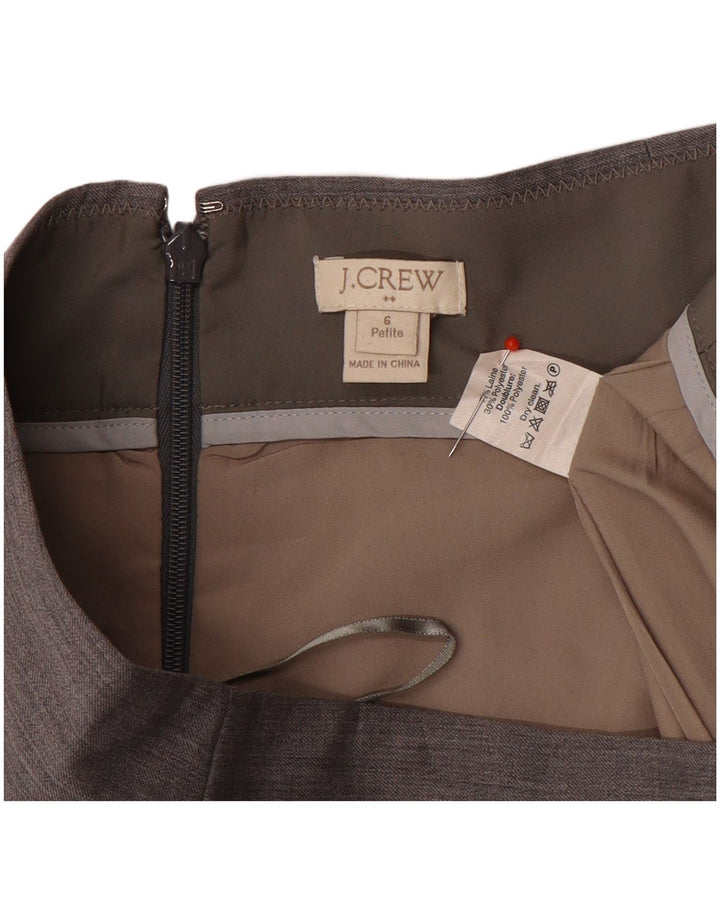 J. Crew ženska pencil suknja US 6 srednje veličine W30 siva vuna