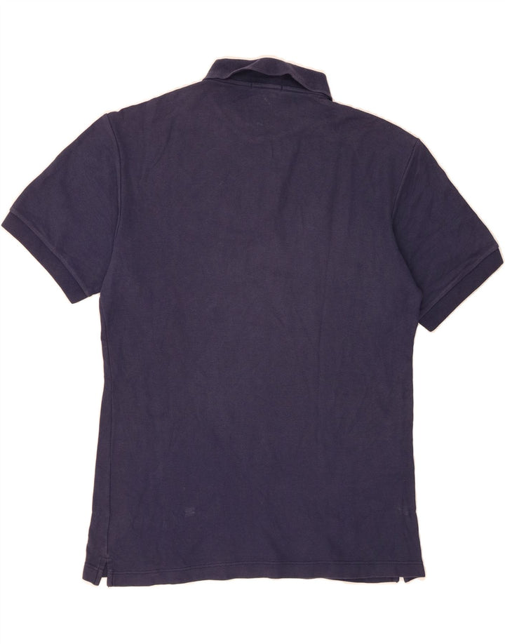 FILA Mens Polo Shirt IT 52 Large Navy Blue Cotton Vintage Fila and Second-Hand Fila from Messina Hembry 