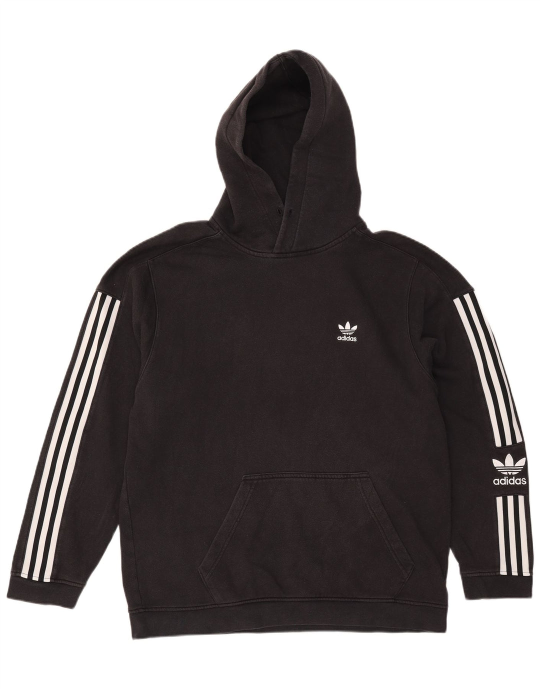 Adidas muška majica s kapuljačom Srednje crni pamuk