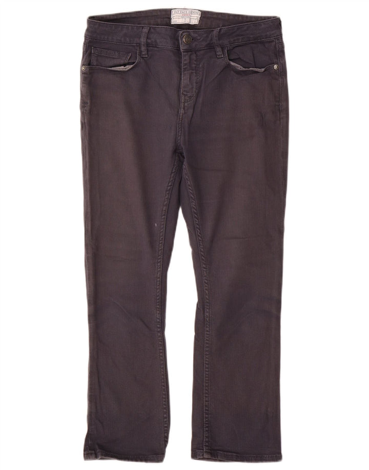 Ženske skraćene traperice Fat Face UK 10 male W28 L23 sivi pamuk