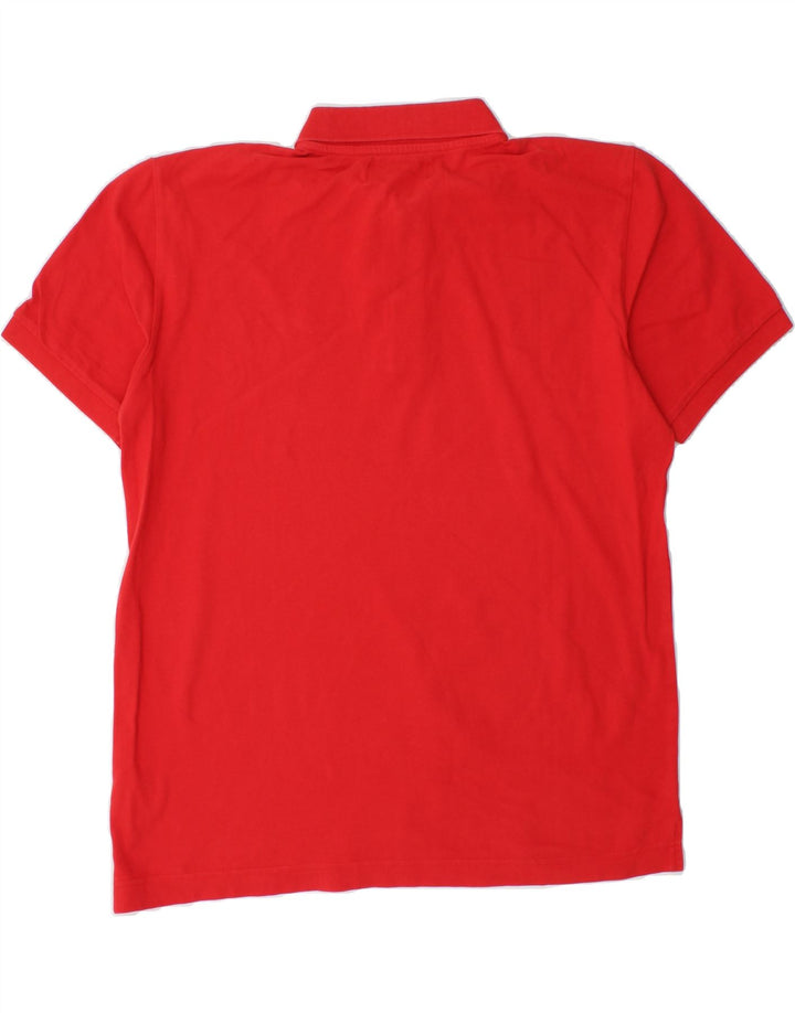 KAPPA Mens Polo Shirt Large Red Cotton Vintage Kappa and Second-Hand Kappa from Messina Hembry 