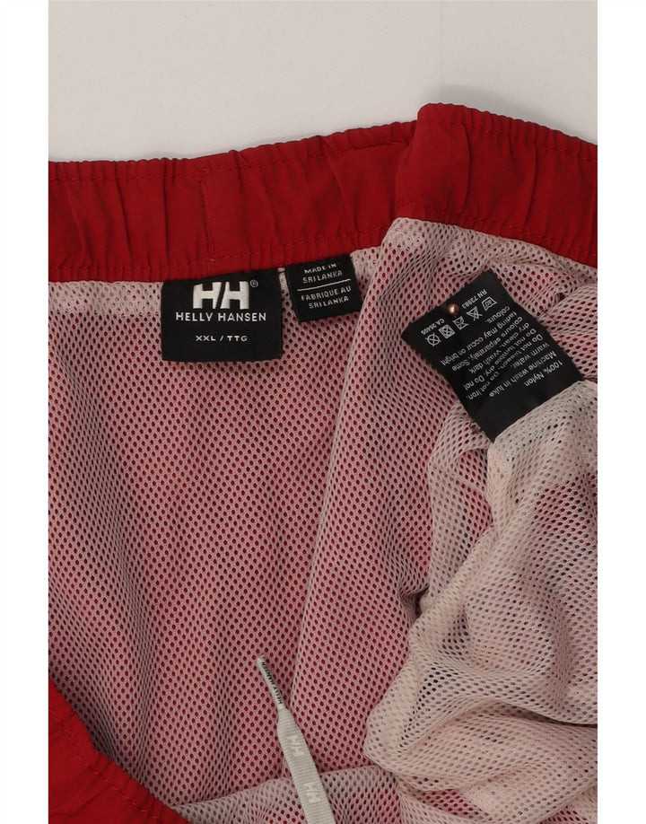 HELLY HANSEN Muške kratke hlače za kupanje 2XL od crvenog najlona