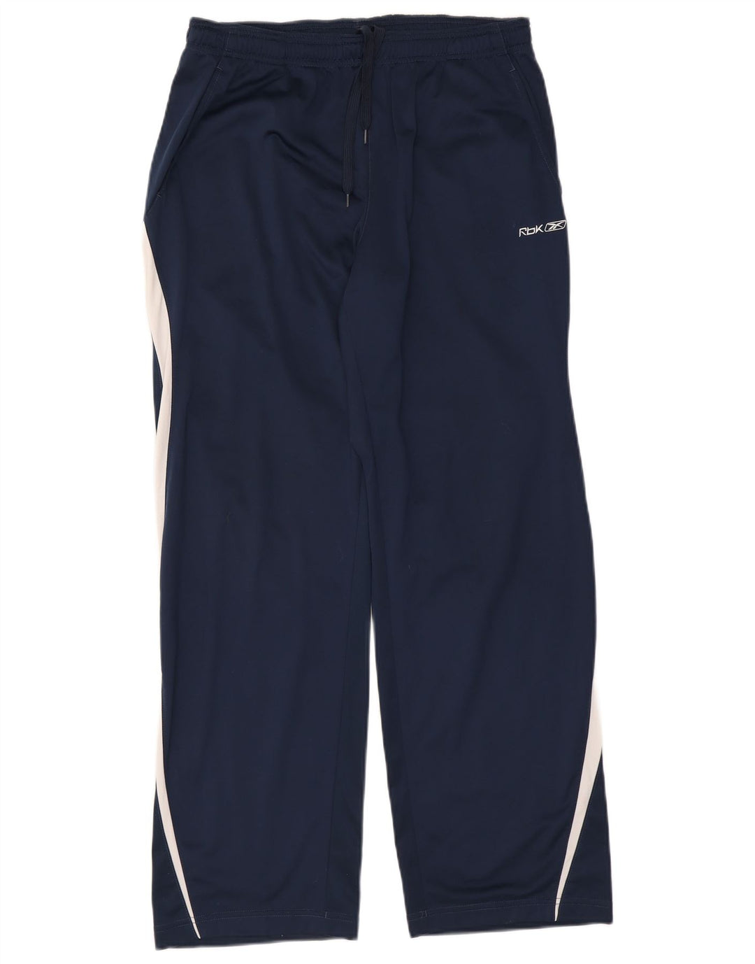 Reebok muške hlače za trenirku srednje tamnoplave boje od poliestera