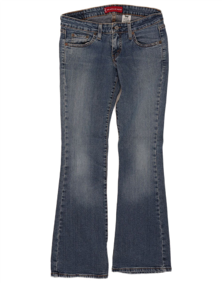 Levi's ženske 524 srednje niske traperice W30 L30 plavi pamuk