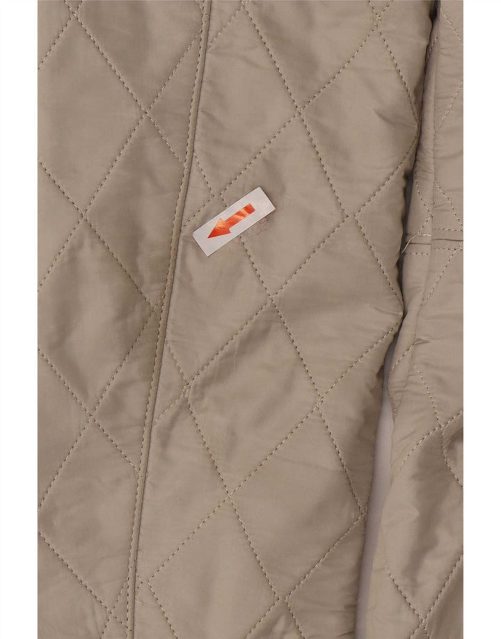 Barbour ženska prošivena jakna UK 8 Small Off White Polyamide