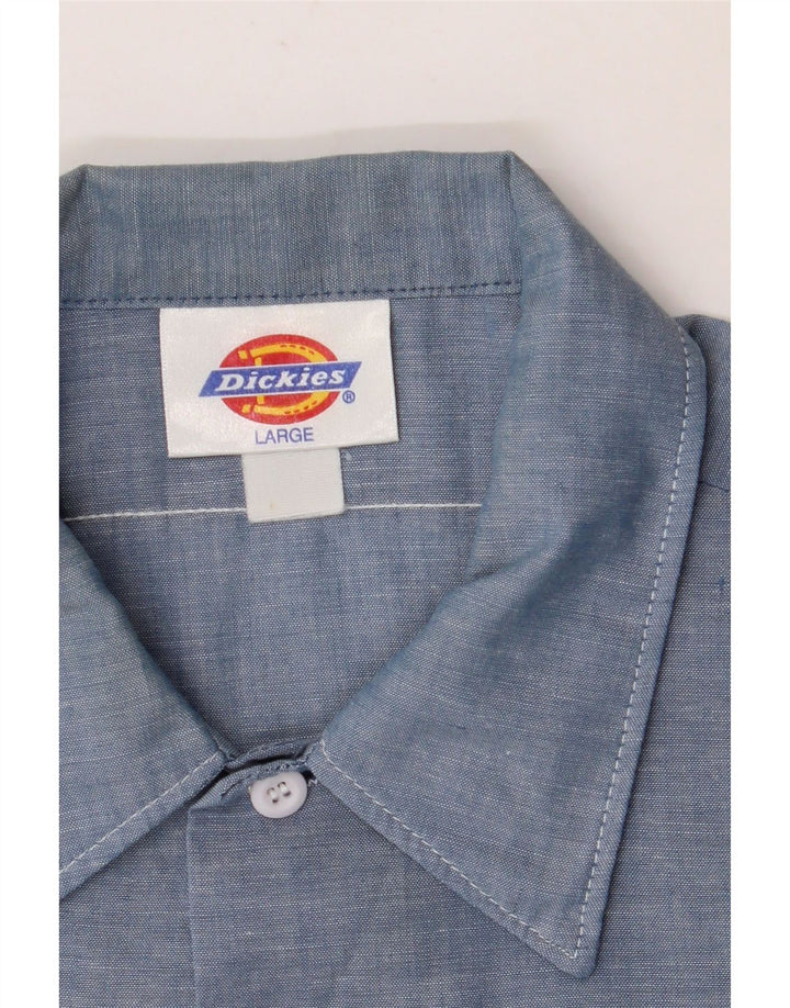 DICKIES Muška majica kratkih rukava velika, plava pamučna