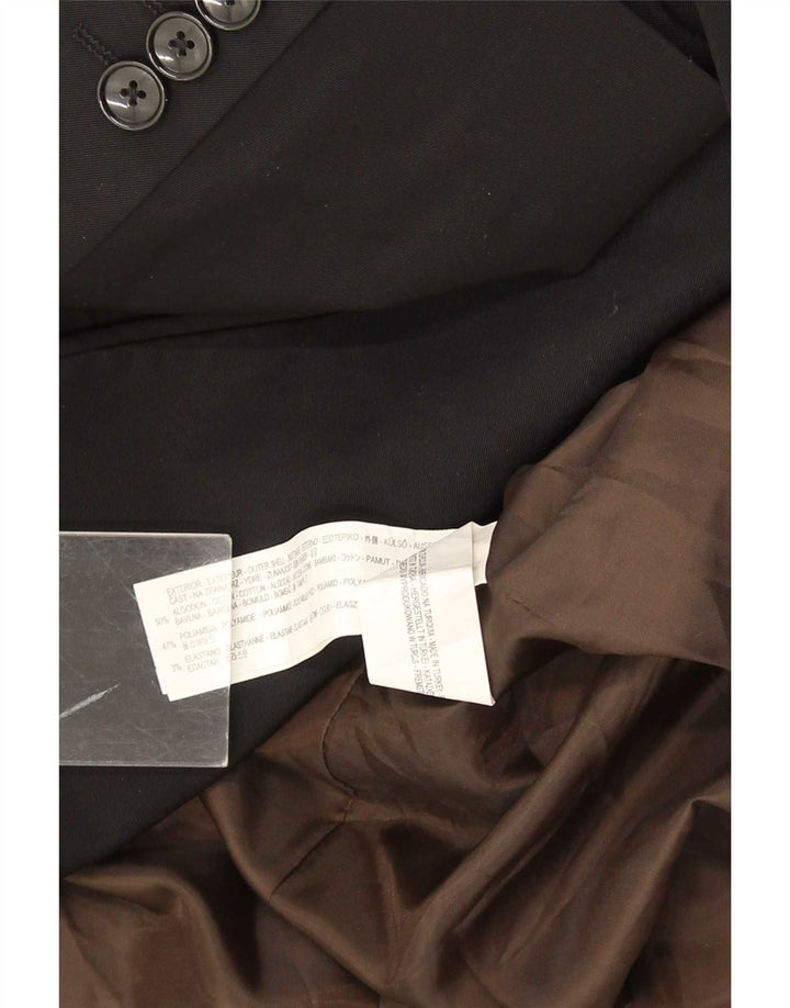 Zara muška jakna sa 2 gumba EU 54 XL crni pamuk